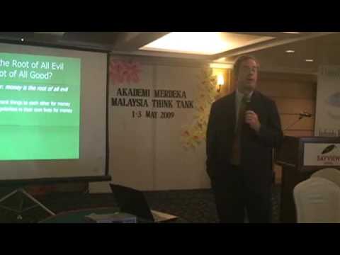 "Money" Part 1 of 5 - Freedom Academy - Dr Douglas Den Uyl