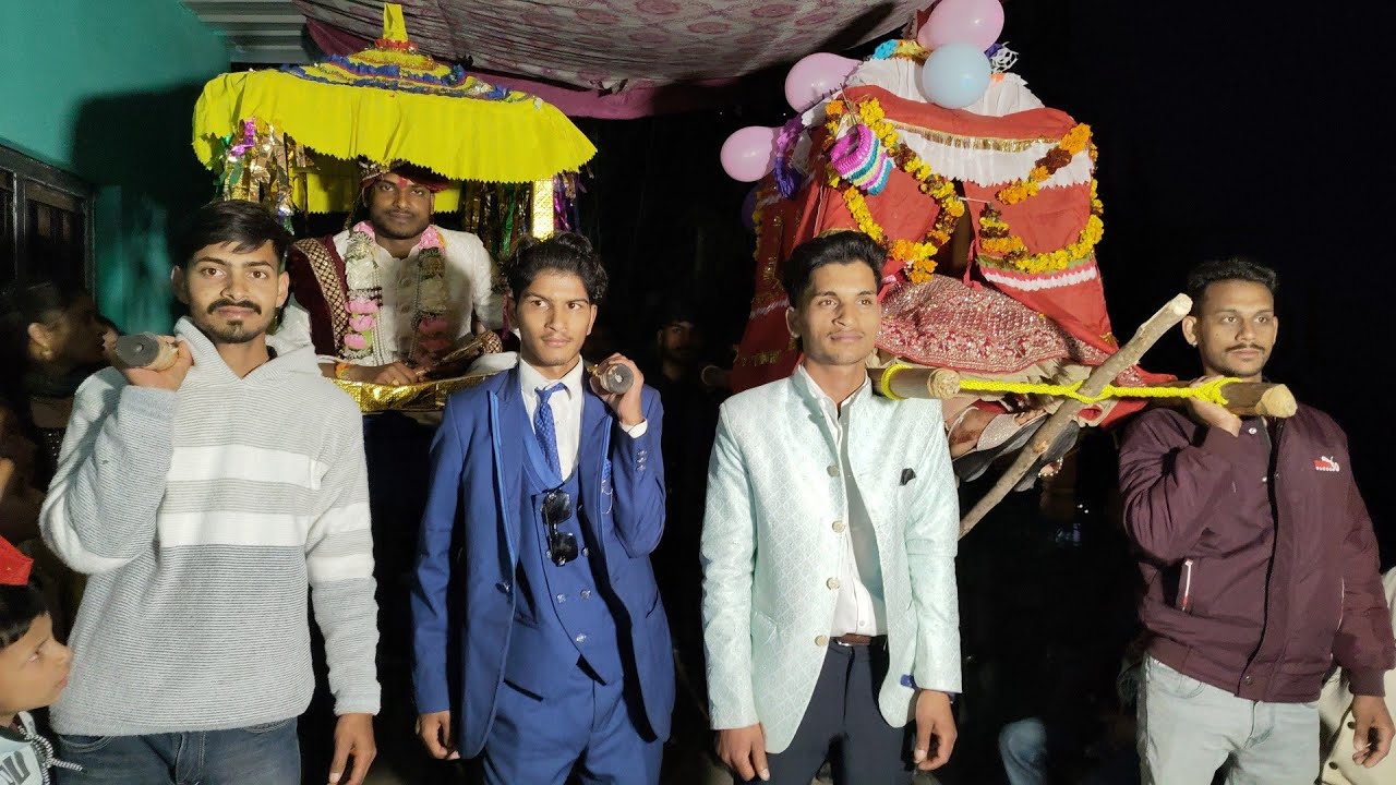 Sandeep ki sadi me mje dhol damo ke sath #video 