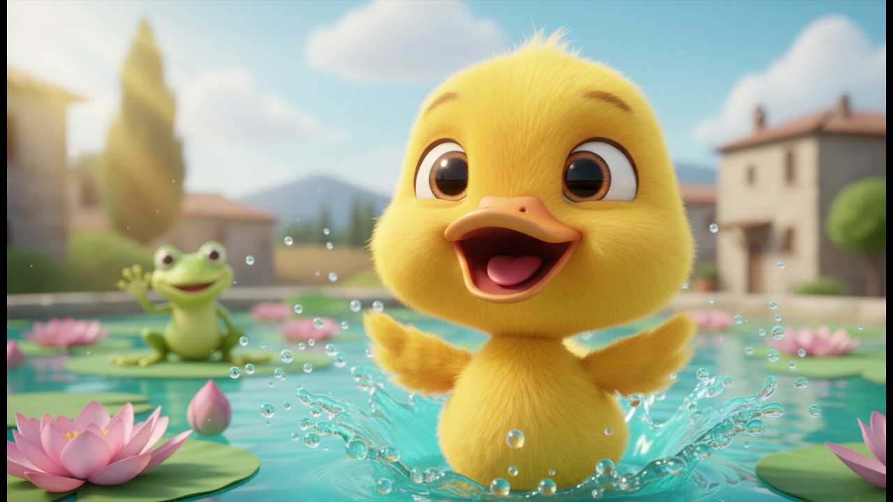 Anatroccoli che Nuotano nel Laghetto 🦆 | Canzone per Bambini | Qua Qua Song Italiana