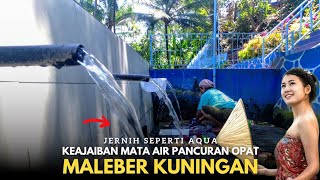 Download Lagu Menakjubkan !! Sumber Mata Air Pancuran Opat Jernih Seperti Aqua, Desa Maleber Kuningan Jawa Barat MP3