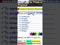 How to write Objectives for Proposal or Dissertation