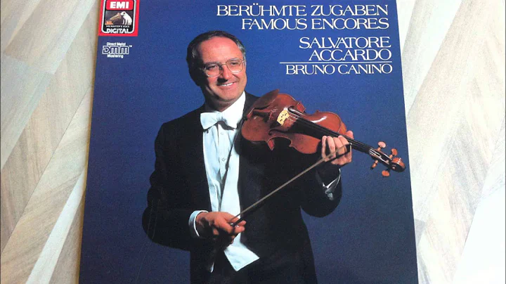 Salvatore Accardo - Famous Encores