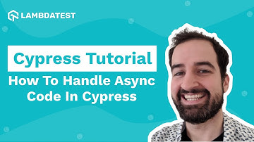 How To Handle Cypress Async Commands? Smart Hacks | Cypress Tutorial👌 | Part 4