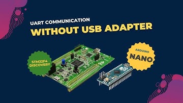STM32F4 Discovery Board UART/USART communication with #arduino nano for PC Serial Monitoring