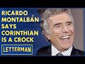 Ricardo Montalbán Reveals The True Meaning Of Corinthian Leather | Letterman