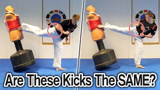 Is the Spin Back Kick & Spin Side Kick the SAME? | GNT Taekwondo Tutorial