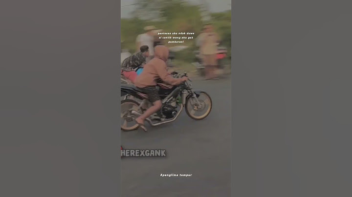 ganasnya vixion PANGLIMA TEMPUR ngasepin ninja 2 tak😨
