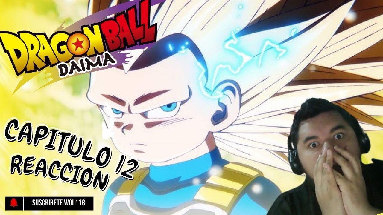 DRAGON BALL DAIMA REACCION CAPITULO 12 SUB ESPAÑOL COMPLETO VEGETA