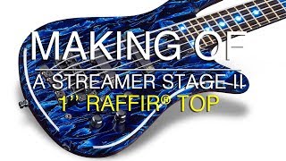 MAKING OF - Warwick Streamer Stage II - 5-String Bass - 1" Raffir Top #17-3536
