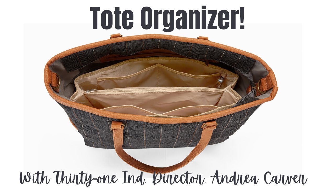 👜How to organize your Bag with the Tote Organizer from Thirty-One