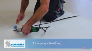 Soprema - Verarbeitungsvideo Handverschweißung