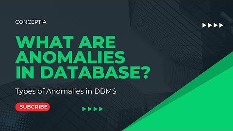 What are Anomalies in Database? || Types of Anomalies in DBMS| #dbms #database #concept