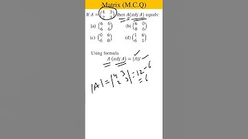 Matrix | Adjoint | Master Cadre | Lecturer Cadre | IIT JEE | IIT JAM #iitjammathematics #mathematics