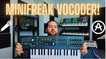 ARTURIA MINIFREAK 4.0 VOCODER: First Look & Walkthrough!