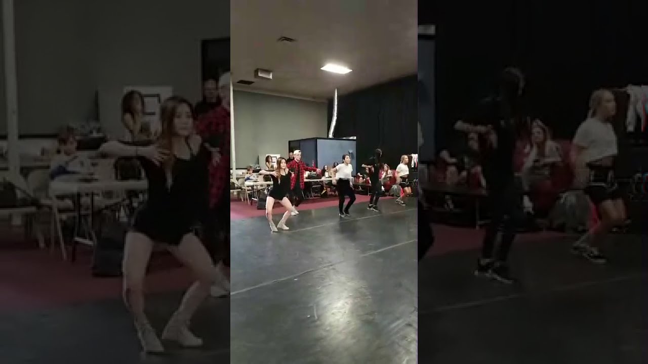 Now United dancing Summer In The City on rehearsal