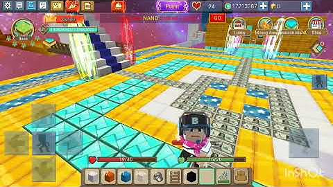 I MADE PARKOUR+SQUID GAME IN SKYBLOCK (BLOCKMAN GO)