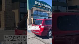 The Positive Vibe Enthusiast Goes To Menards! #adayinmylife #funny #life #shorts #shopping #menards