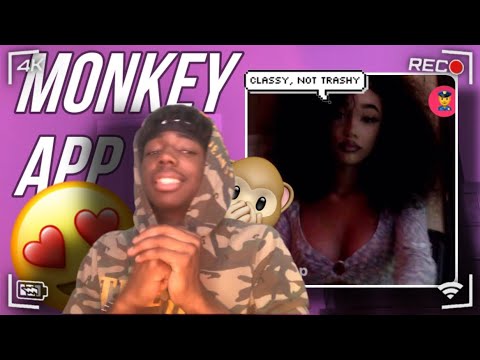 Went on the MONKEY app and this happened…. | MONKEY APP 🙈 - YouTube