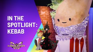 In The Spotlight Kebab - Season 3 The Masked Singer Australia Channel 10