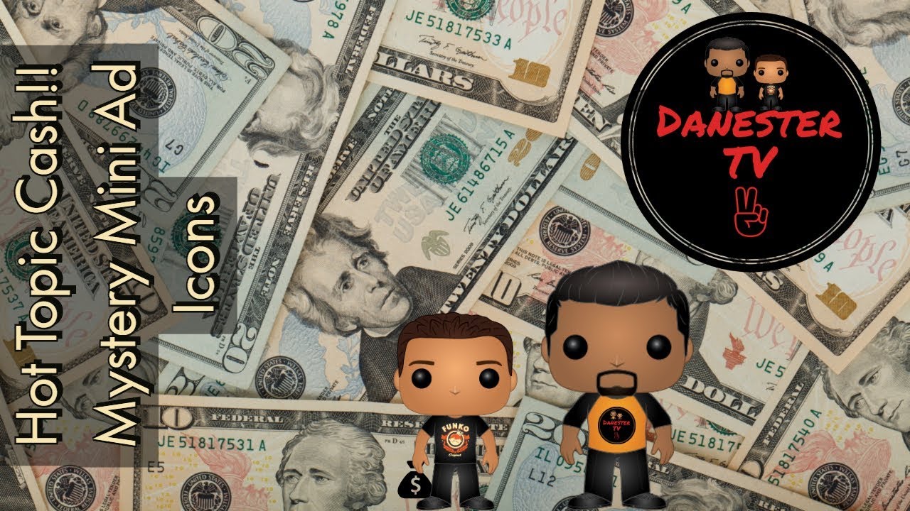 Hot Topic Hot Cash!!! Mystery Mini Ad Icons YouTube