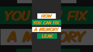 How to fix memory leak as a senior. Production problems in development. #coding #frontend #program