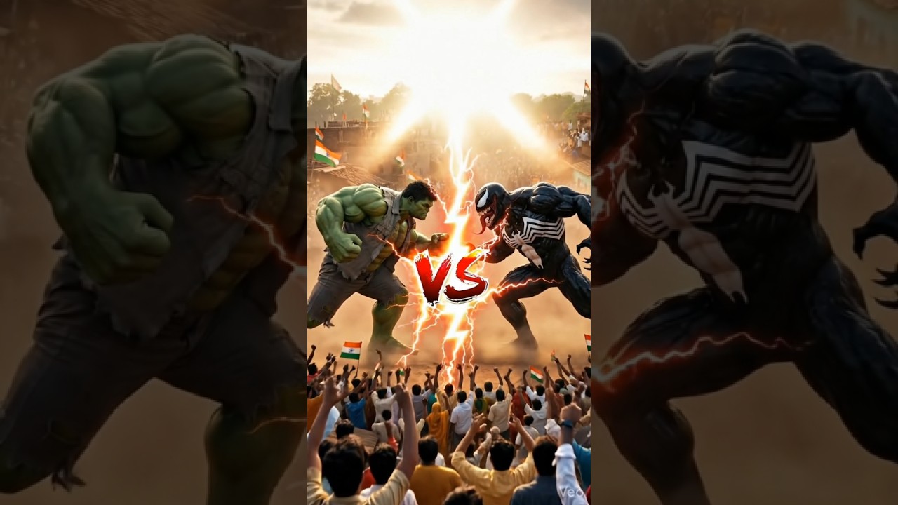 Hulk vs Venom 😨 