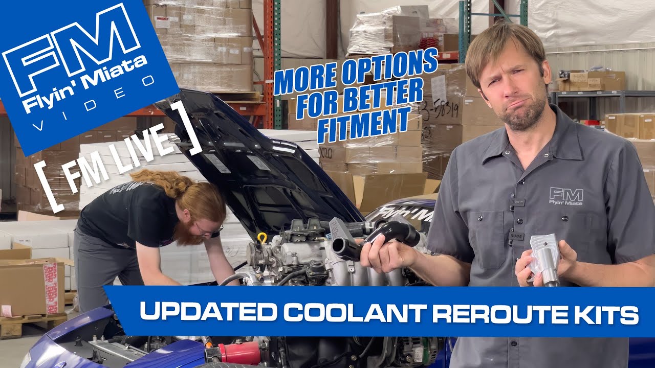 Updated Coolant Reroute Kits! (FM Live) - YouTube