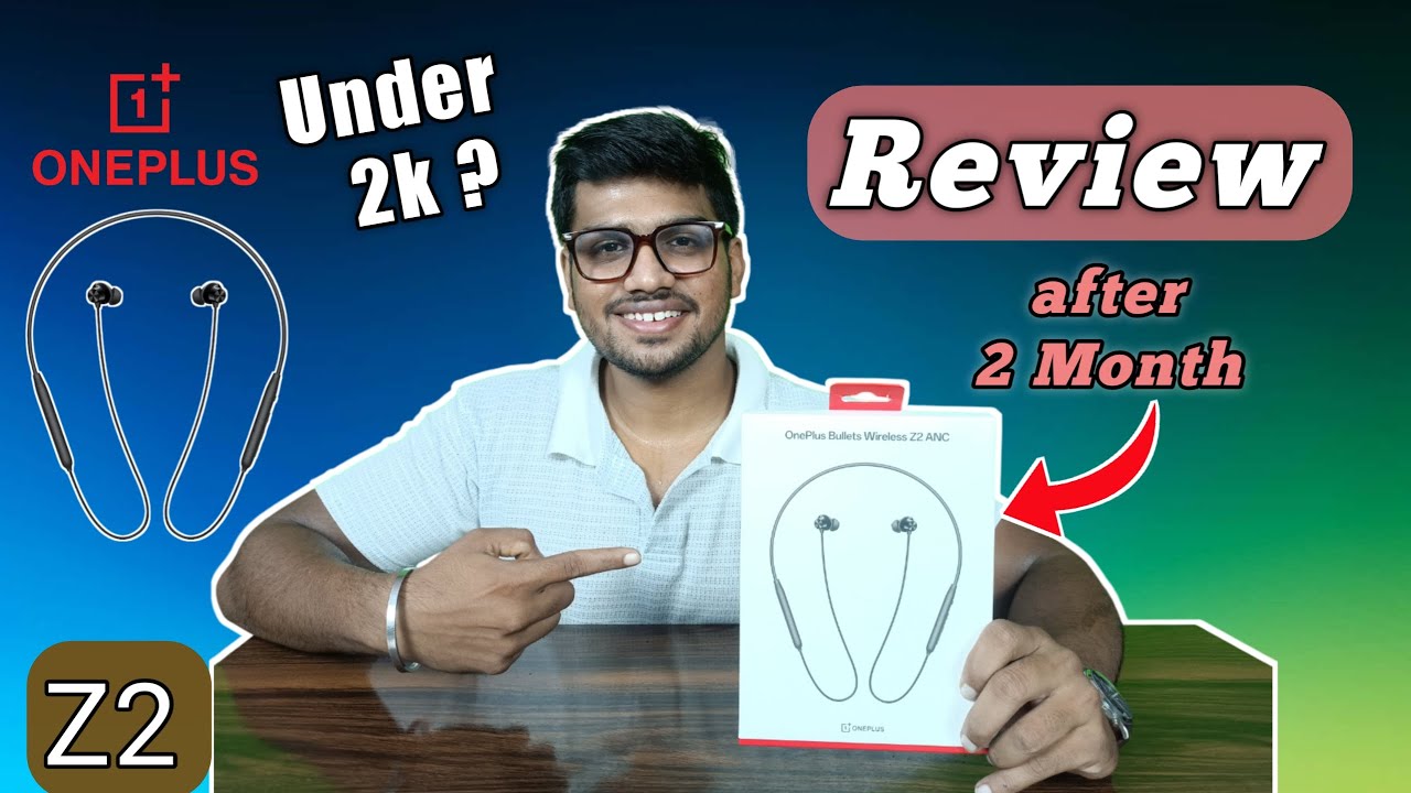 OnePlus Lightest Neckband😍 | OnePlus Bullets Wireless Z2 ANC - Honest Review after 2 Months!