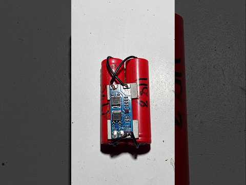 2s 7.5v Lithium ion 18650 rechargeable battery pack. #shorts #viral