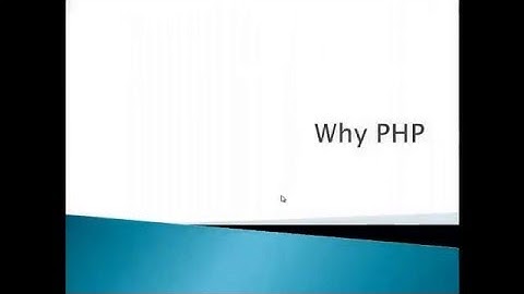 Cs310 why PHP in hindi/urdu part 3