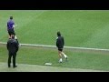 James Corden and Harry Styles warm up - Niall Charity Football  Match Leicester