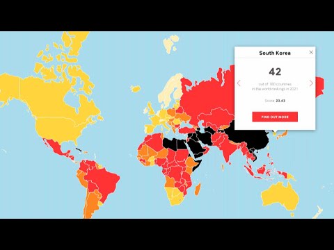 韓 언론자유 세계 42위 아시아 1위 美 44위 日 67위 연합뉴스TV YonhapnewsTV 