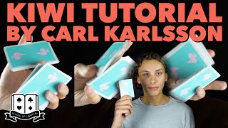 Cardistry for Beginners: One-handed Cuts - Kiwi Tutorial by Carl Karlsson