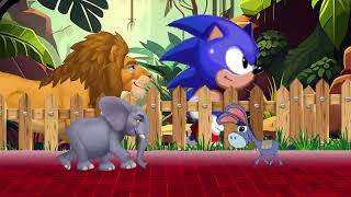 WILD Animals Cause TOTAL Chaos in 3D Racing Games? | 4K | National Geographic | Part 1 screenshot 4