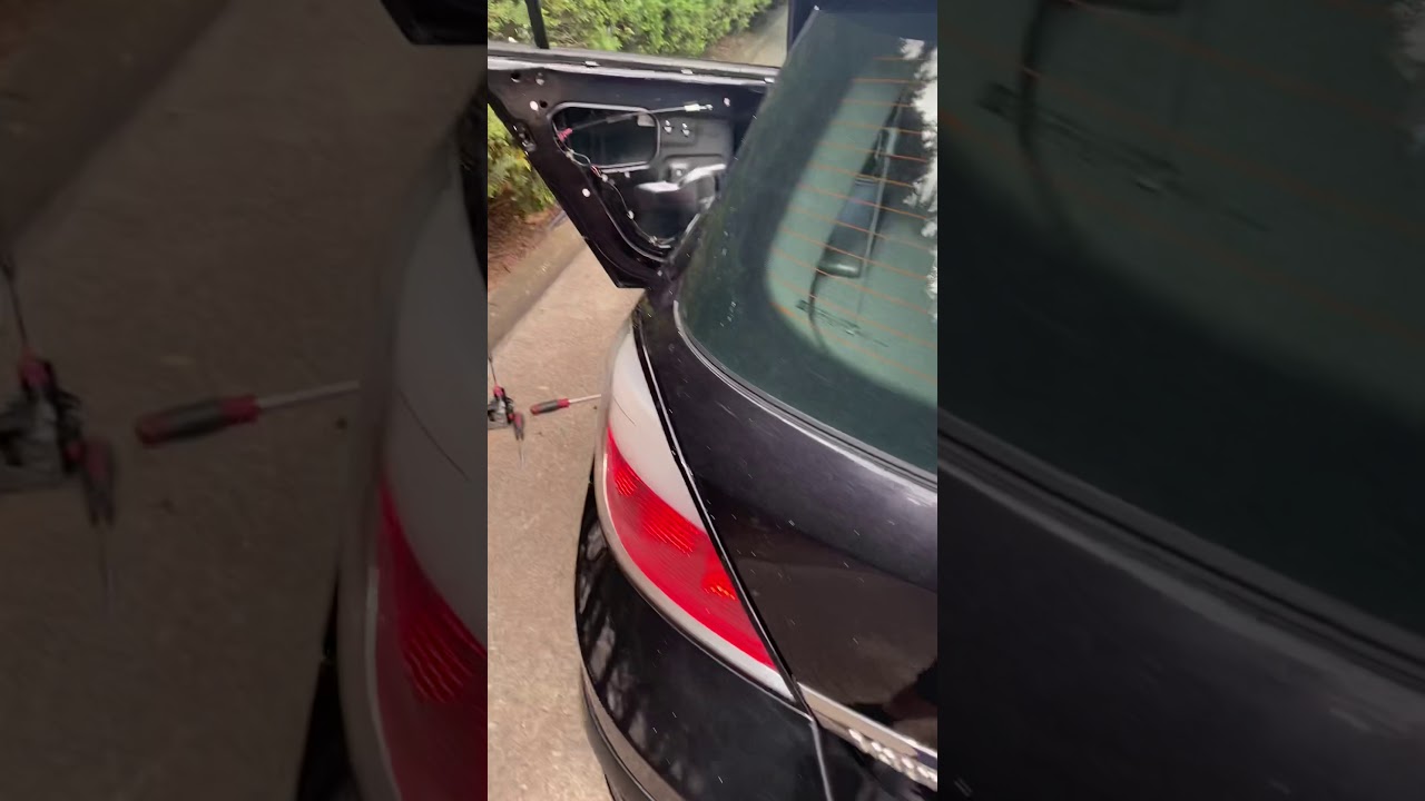 How to fix rear door lock YouTube