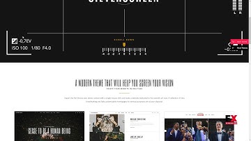 Silverscreen - A Theme for Movies, Filmmakers, and Production Compani