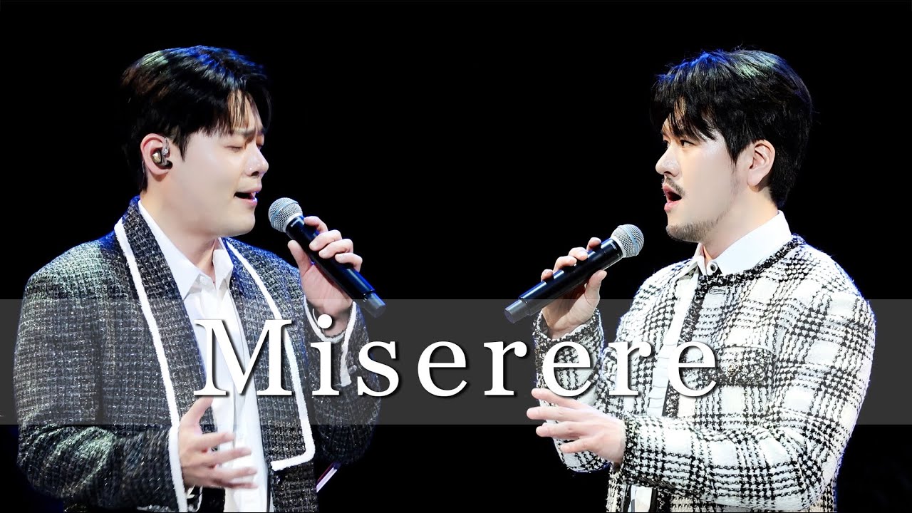 [4K] [Multi-cam] Miserere - 유채훈 & 정민성 ( 25.12.20 LA POEM Premium Showcase Live in Tokyo 2025 )