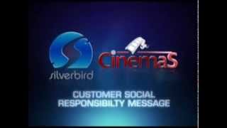 Silverbird Cinemas Customer Social Responsibility Message