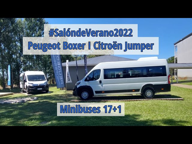 Lanzamiento: Peugeot Boxer Minibus y Citroën Jumper Minibus