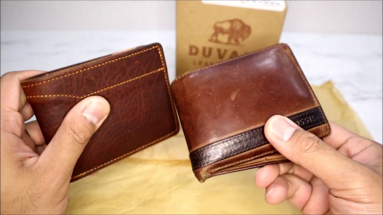 Best Deluxe Bi-Fold Wallet Duvall Leatherwork for Men Hand Crafted - Review - YouTube