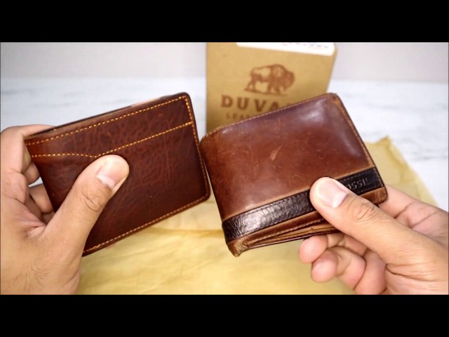 Men's Leather Wallets • Handmade Quality • Duvall Leatherwork