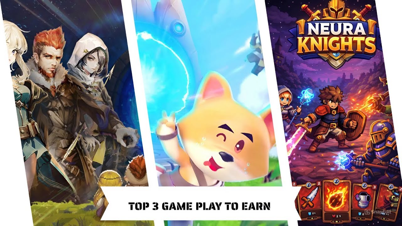 TOP 3 Game NFT  P2E đủ thể loại cho anh em lựa chọn chơi dần