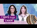 Artbeads Cafe - 7 Ways to Use Chain in Jewelry with Cynthia Kimura and Cheri Carlson