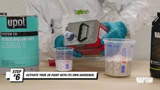 How to Tint RAPTOR with 2K Solid Colors (Protective Coating and Bed Liner)