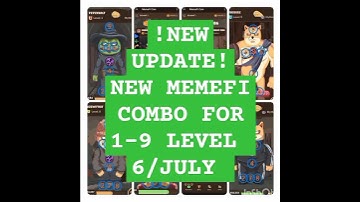 NEW MemeFi Daily Combo for all level || 6 July 2024 MemeFi Secret Tap Combo to earn 4,000,000 coins