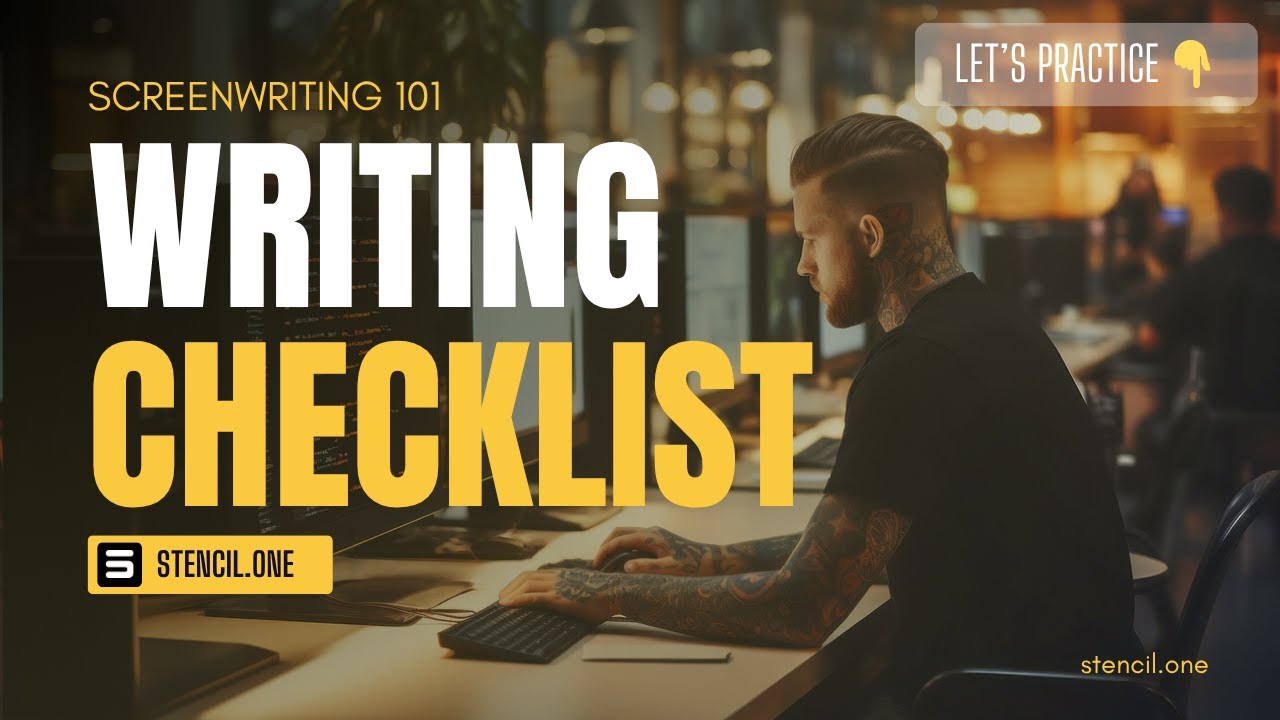 Writing Checklist For Writers (Plus Draft Control Template)
