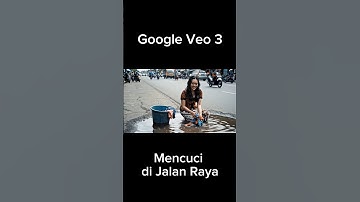 Google Veo 3 | washing clothes #google #veo3 #funny #viral #fyp #AI #gemini