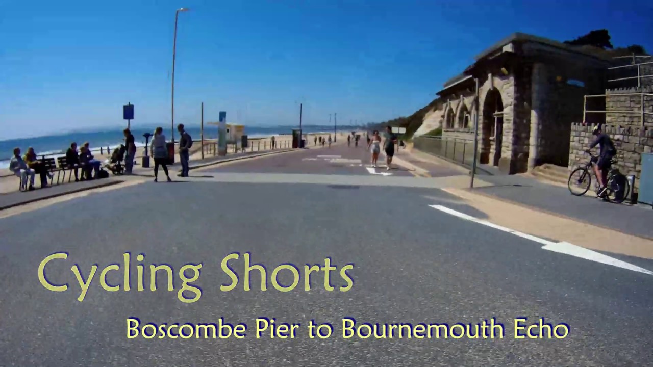 Cycling Shorts Boscombe Pier to Bournemouth Echo 4K