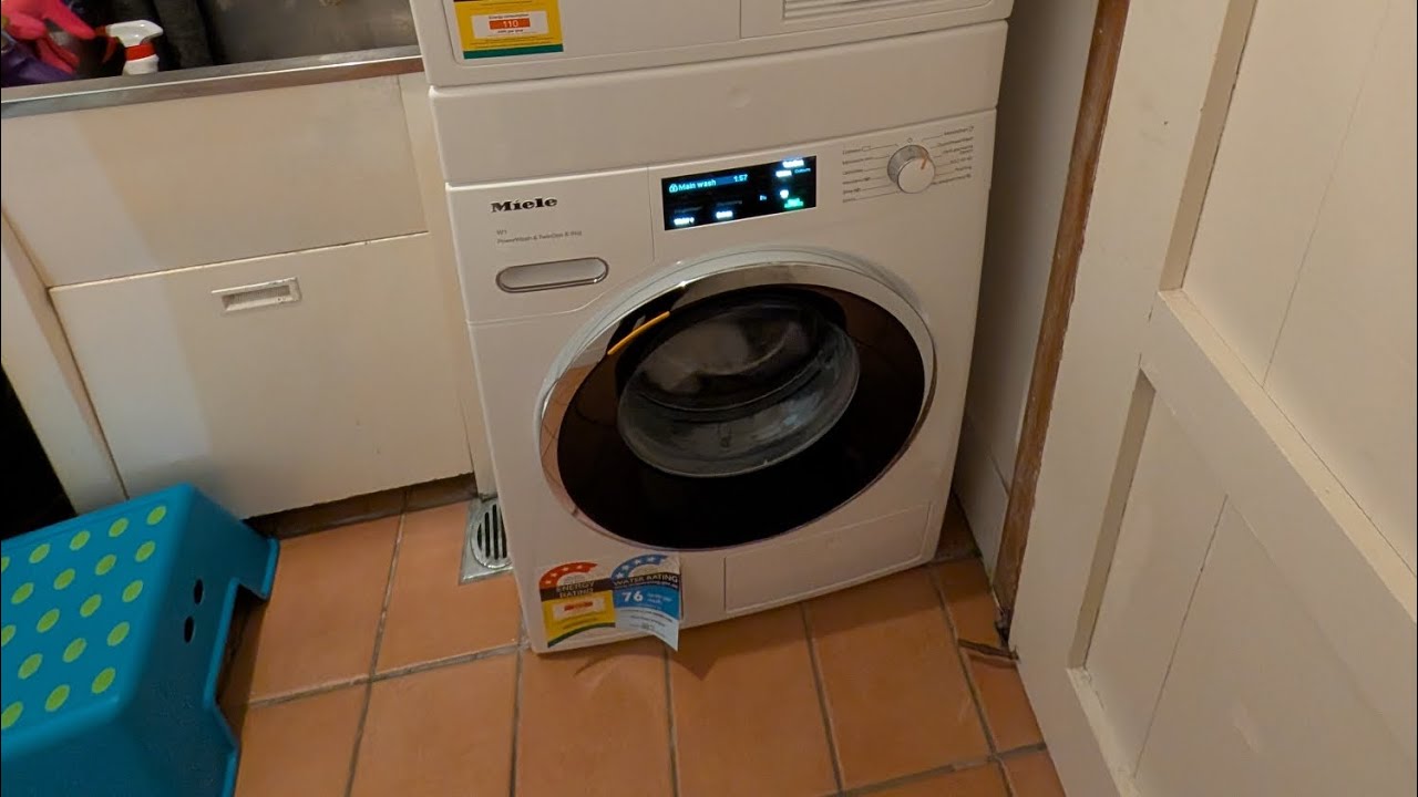 Overview of Miele WWI860 WCS and TWL780 WP