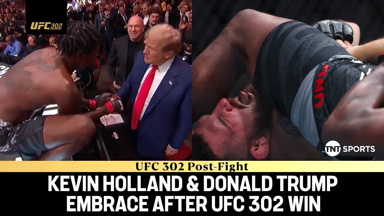 Donald Trump receives thunderous applause at UFC event